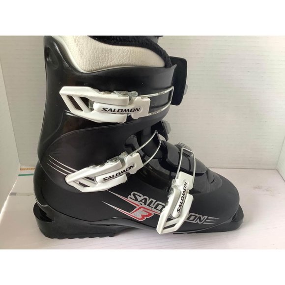 Salomon T3 Ski Boots Size 24.5 US 7.5 Black main image 10